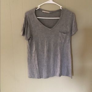 Medium gray Tee with pocket